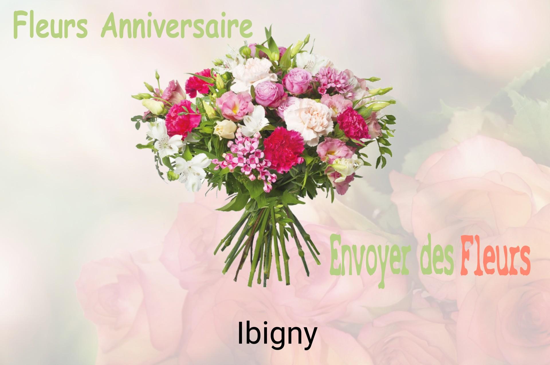 Bouquet de fleurs d’anniversaire livré à Ibigny
